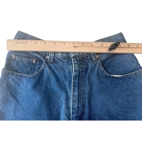 Vintage Gitano 80's 90's High Rise Denim Mom Jean Shorts 9/10 100% Cotton - Picture 6 of 9